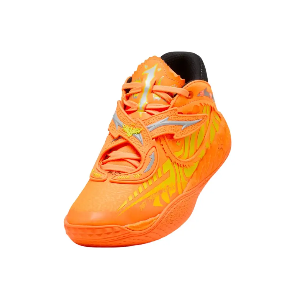 PUMA x FAST & FURIOUS MB.05 LA Basketball Orange Sneakers - Image 6