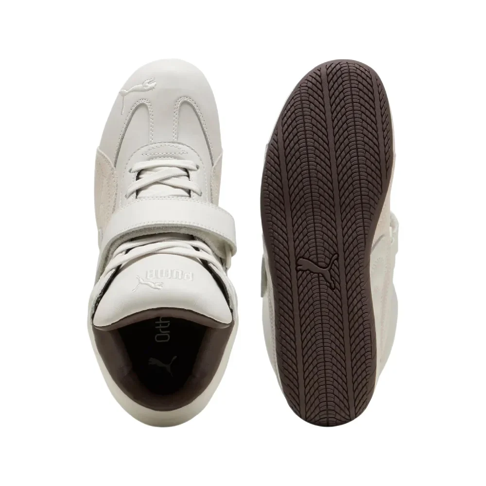 Speedcat Wedge White Brown Sneakers - Image 4