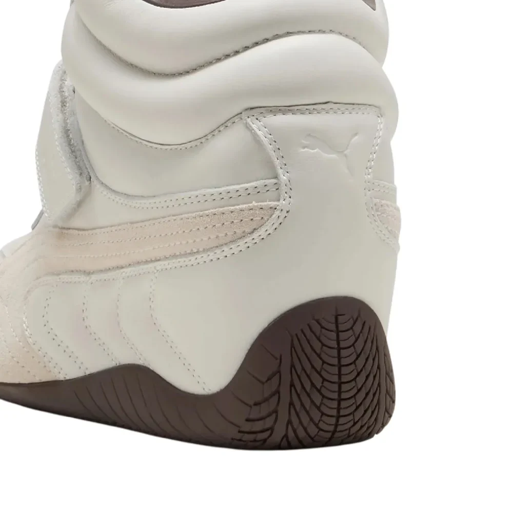 Speedcat Wedge White Brown Sneakers - Image 6