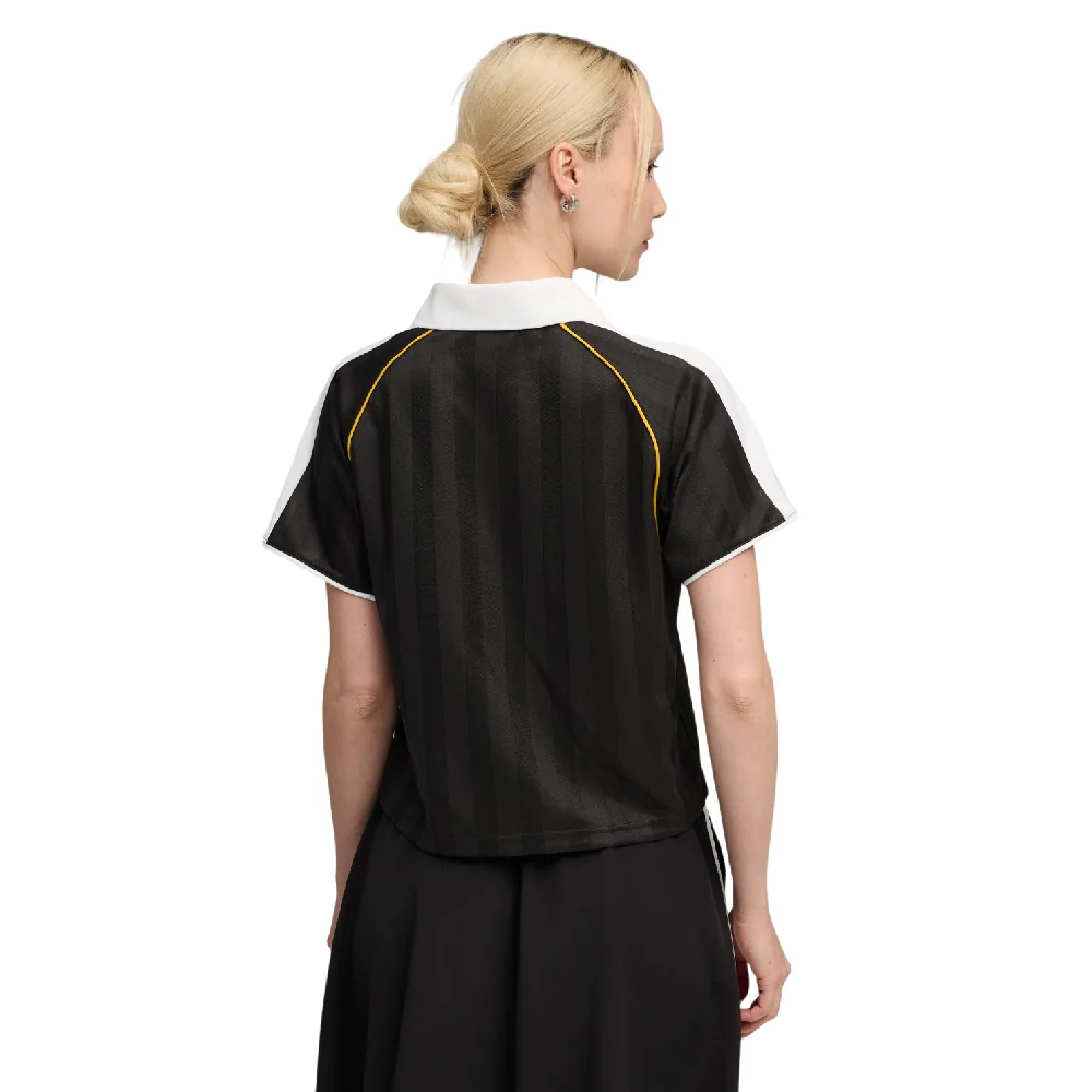 T7 Relaxed Footbal T-Shirt Black - Image 4
