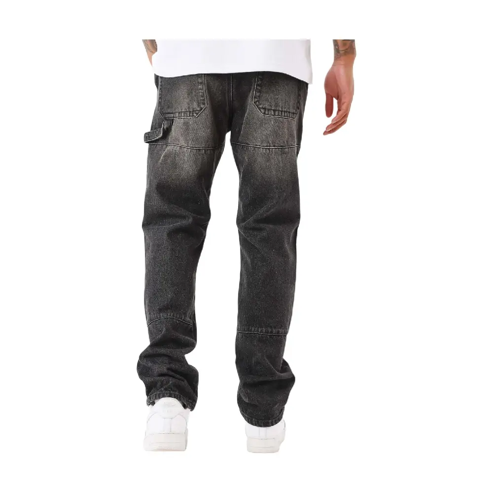 Wide-Leg Carpenter Jeans Black - Image 2
