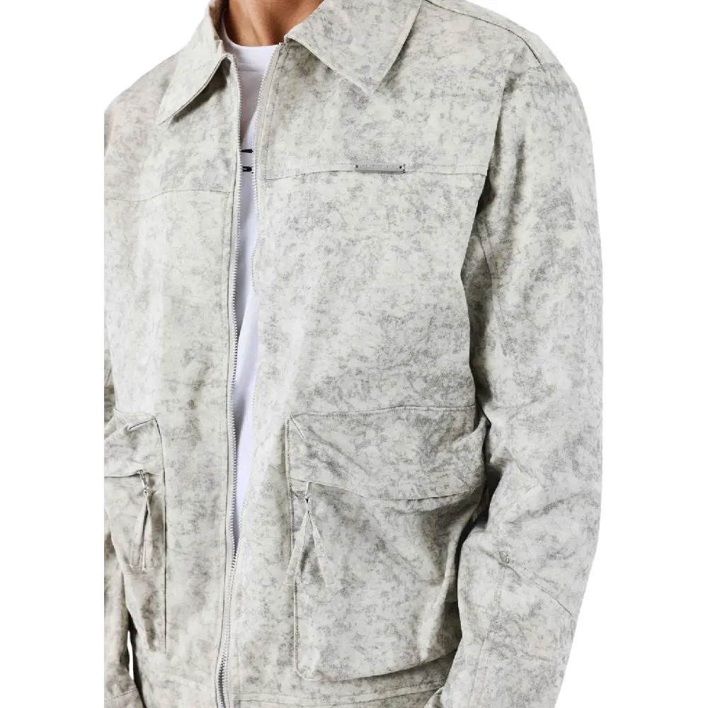 Workwear jacket white - Image 3