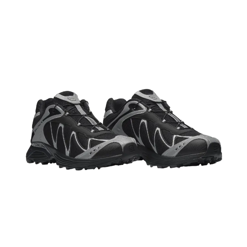 XT-WHISPER NOCTURNE VISION Black Silver Sneakers - Image 2