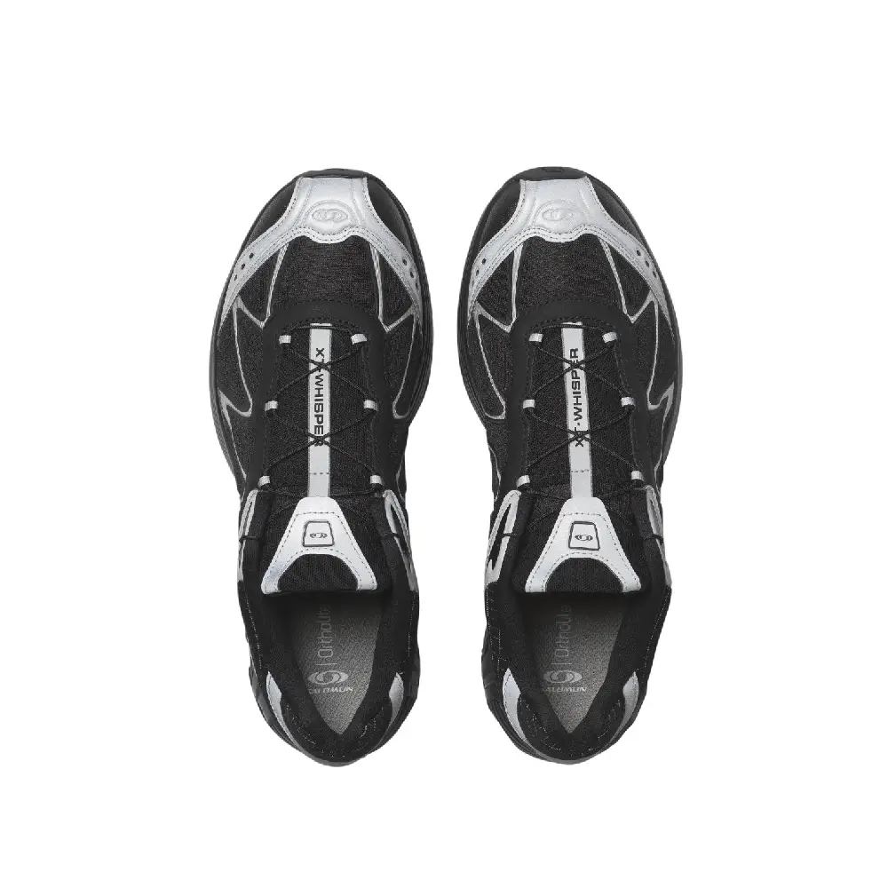 XT-WHISPER NOCTURNE VISION Black Silver Sneakers - Image 3
