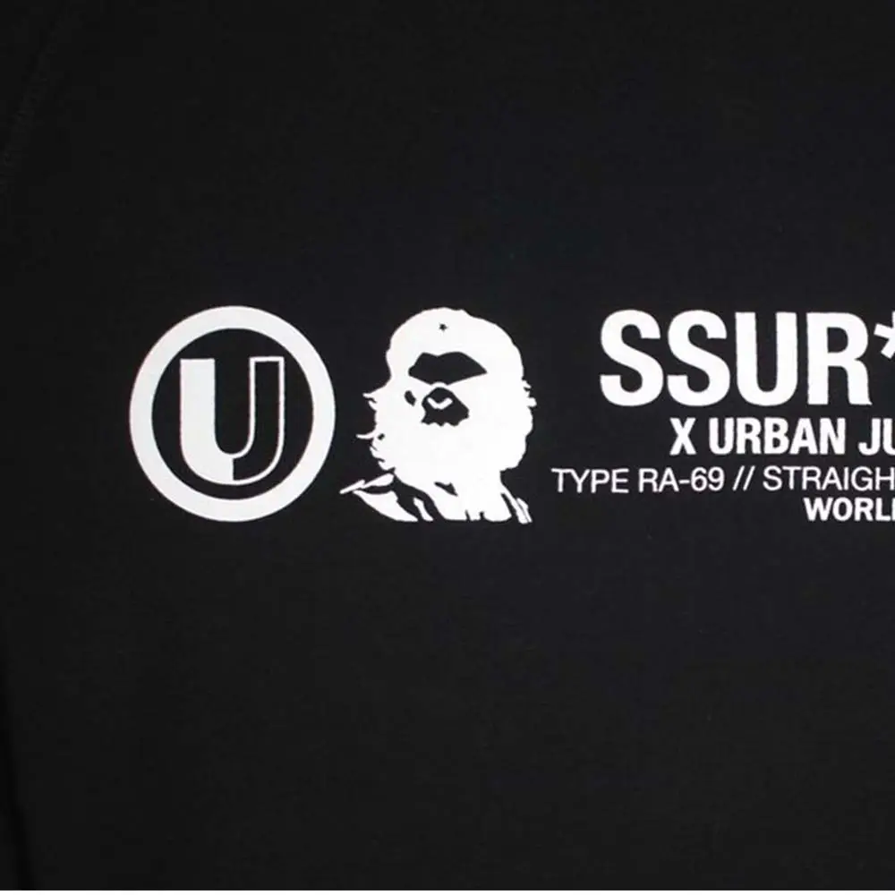 SSUR x UJ Sweat Black - Image 4