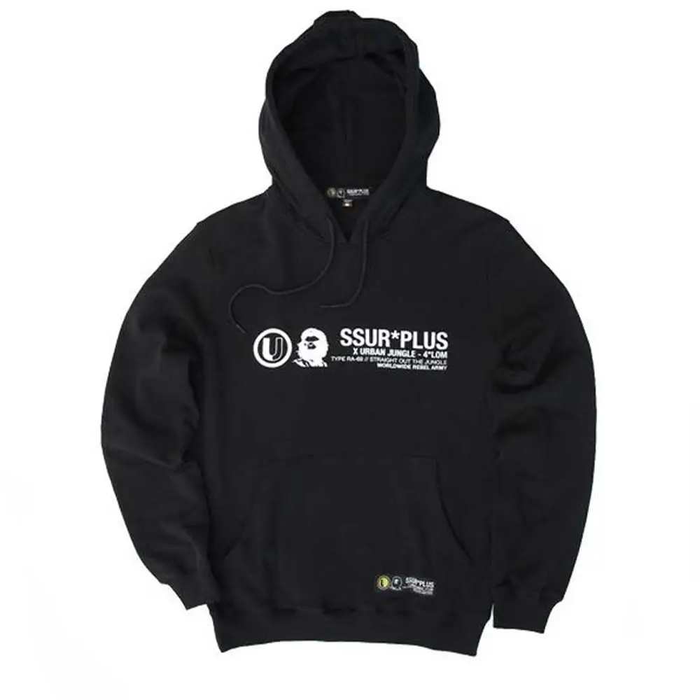 SSUR x UJ Hoodie Black