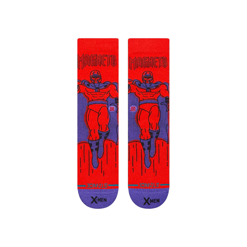 Magneto Crew Socks Red - Image 2