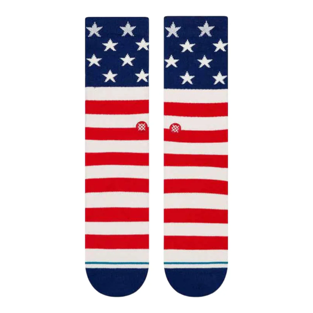 The Fourth St Crew Socks Red - Image 2