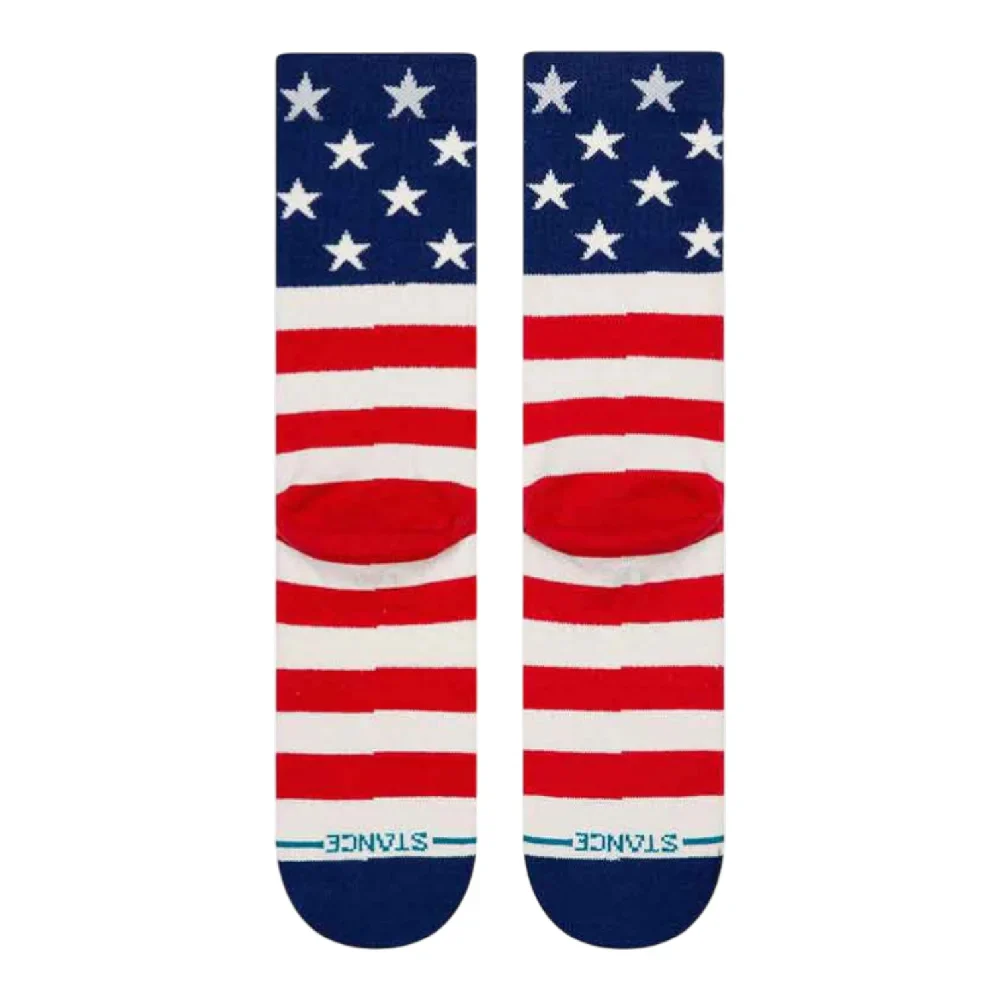 The Fourth St Crew Socks Red - Image 3