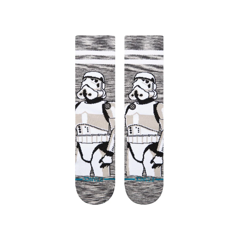 The Storm Trooper Crew Socks White - Image 2