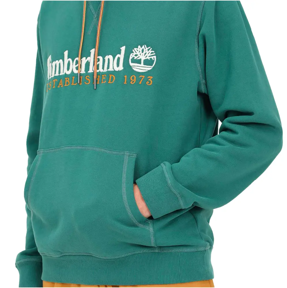 Est 1973 Hoodie Posy Green - Image 4