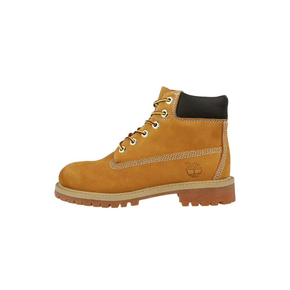 Premium 6 Inch Lace Up Waterproof Boot Beige Kids