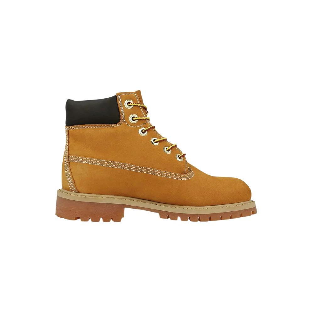 Premium 6 Inch Lace Up Waterproof Boot Beige Kids - Image 2