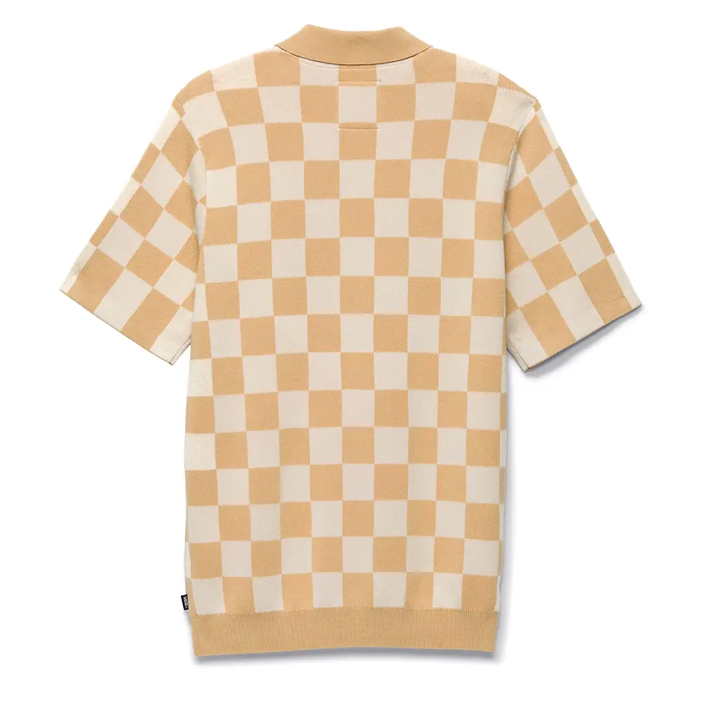 CHECKERBOARD SS SWEATER POLO - Image 2