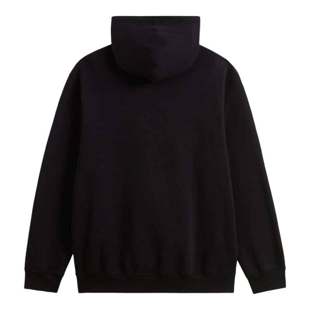 Left Chest Ii Loose Hoodie Black - Image 2