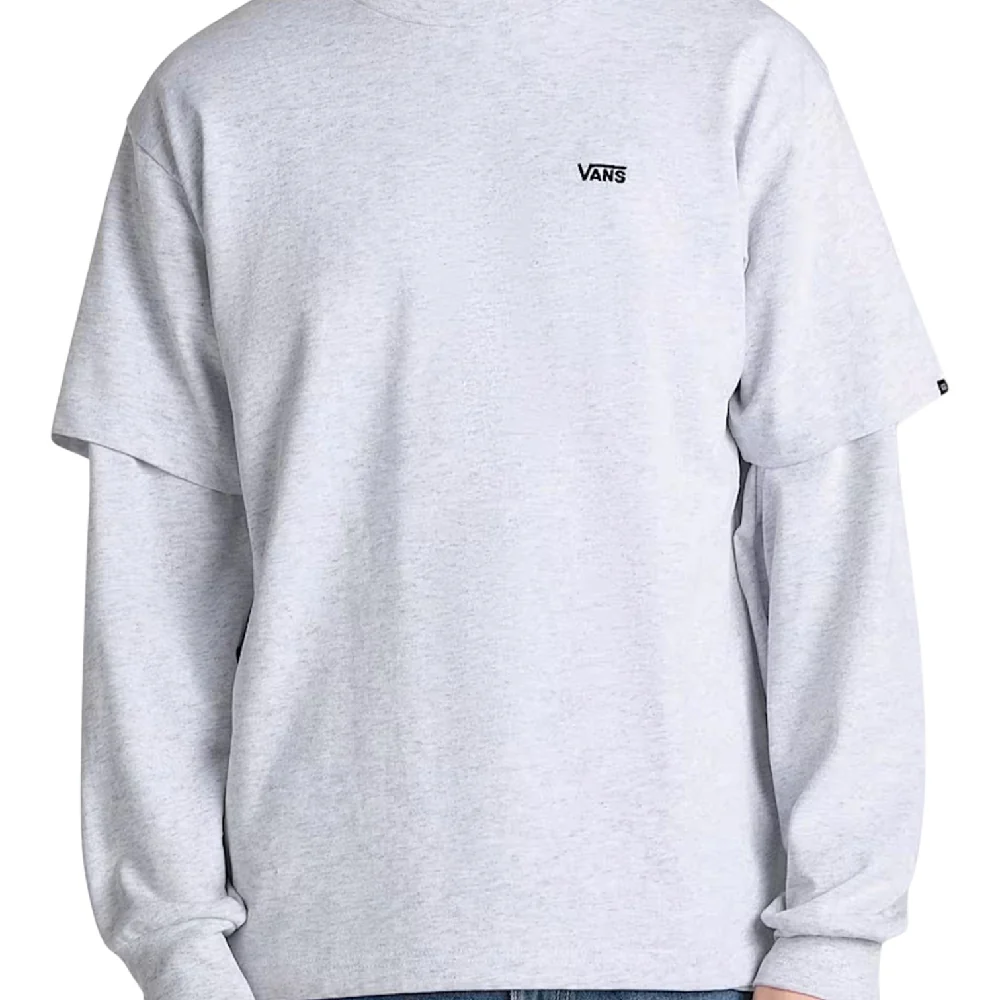 Left Chest II Loose T-Shirt Grey - Image 2